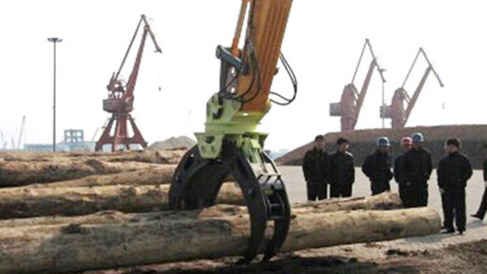 stone log grapple